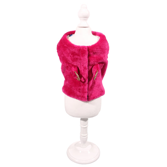 Soft eco-fur Harness