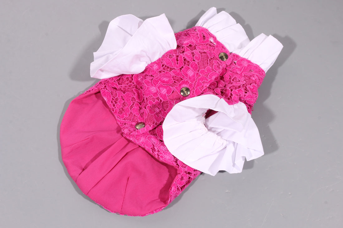 Torino Macrame Frill Shirt