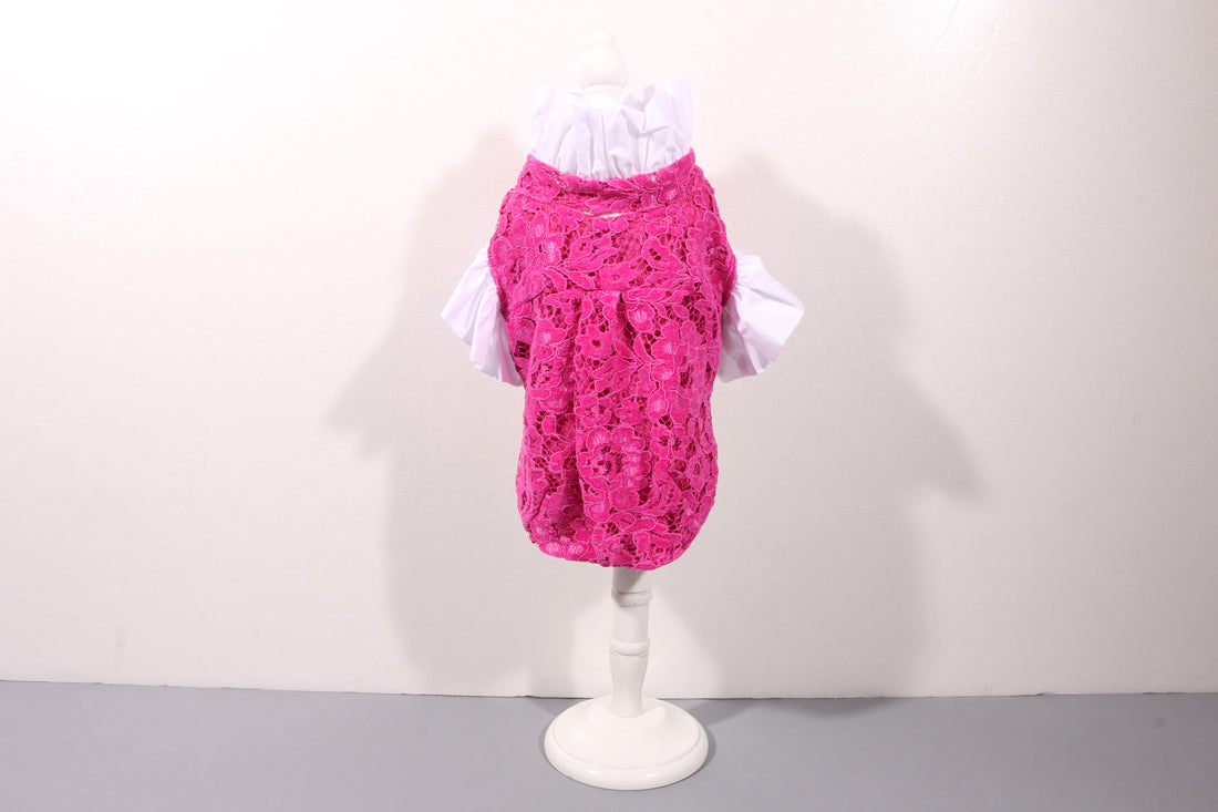 Torino Macrame Frill Shirt