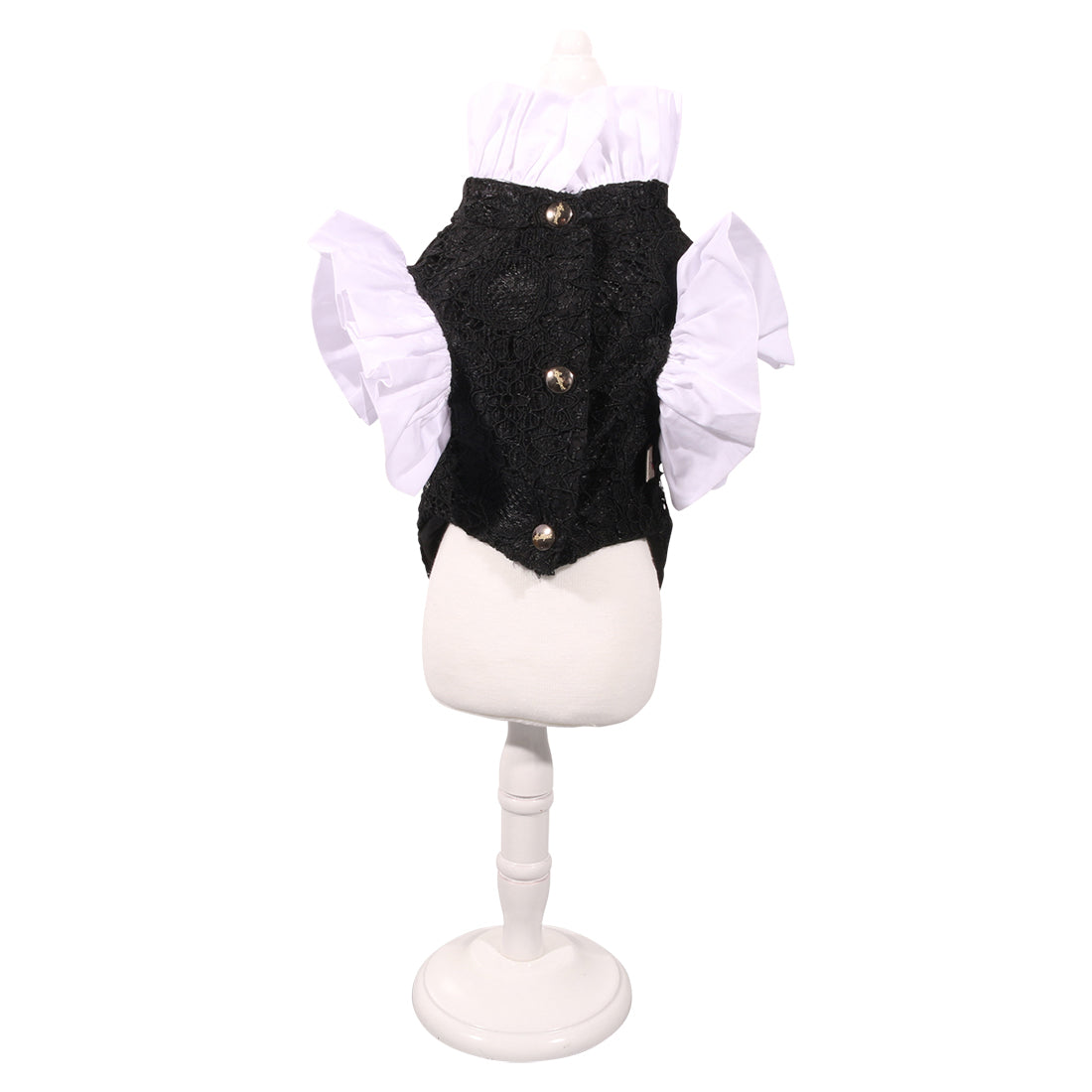 Torino Macrame Frill Shirt