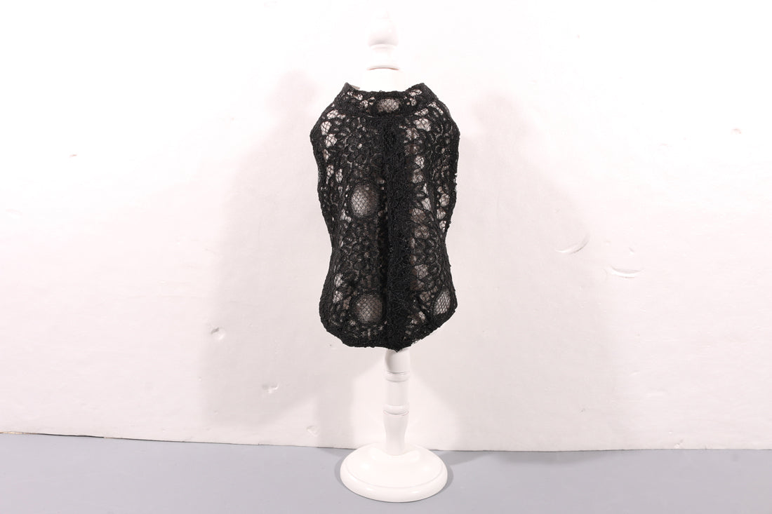 Torino Macrame Sleeveless Shirt