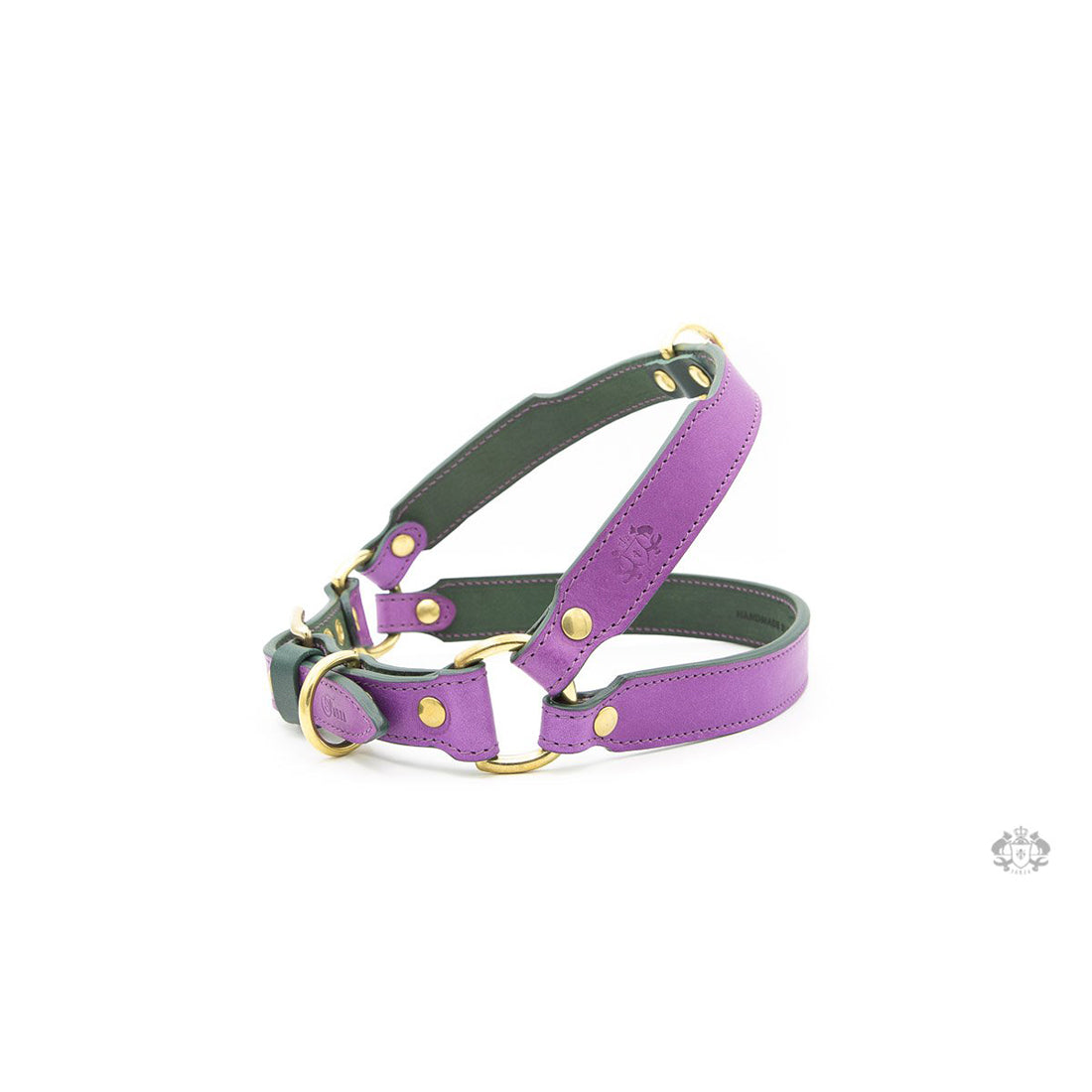 LEATHER DOG HARNESS
