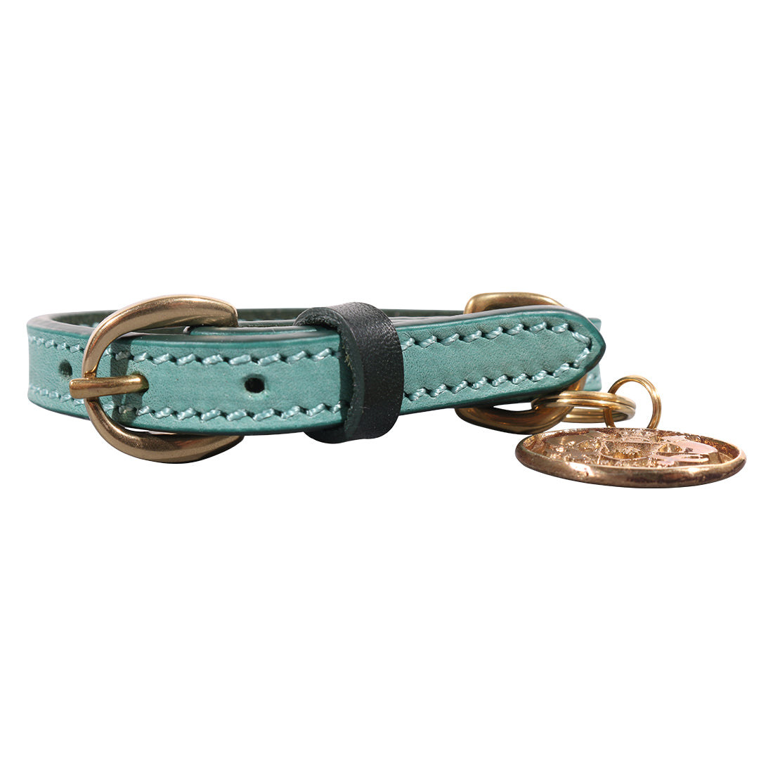 LEATHER DOG COLLAR - PETITE