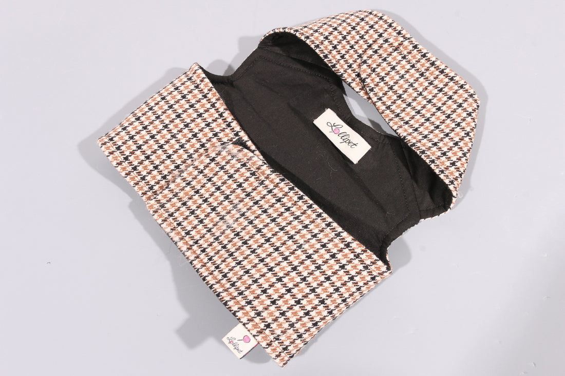 Lollipet 千鳥 ハーネス(lollipet) Pocket Harness ブラウン XXS
