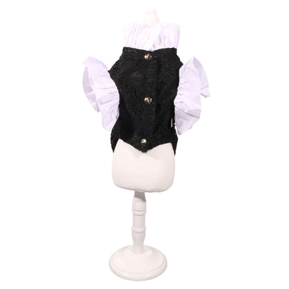 Torino Macrame Frill Shirt