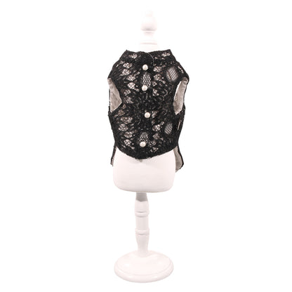 Torino Macrame Sleeveless Shirt