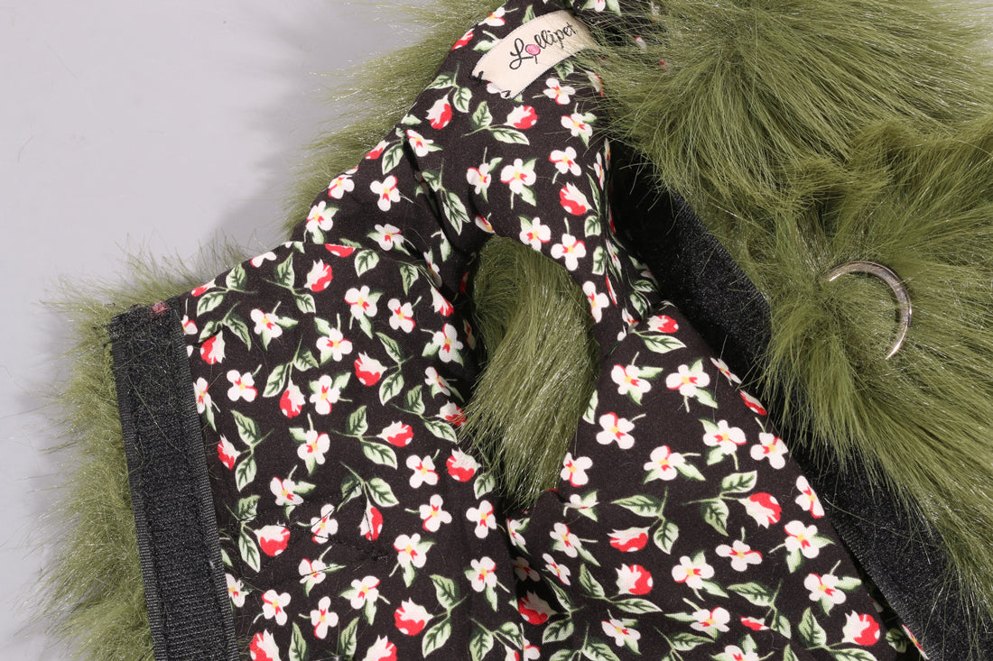 Lollipet ハーネス(lollipet) Classic Lupacchiotto Harness グリーン