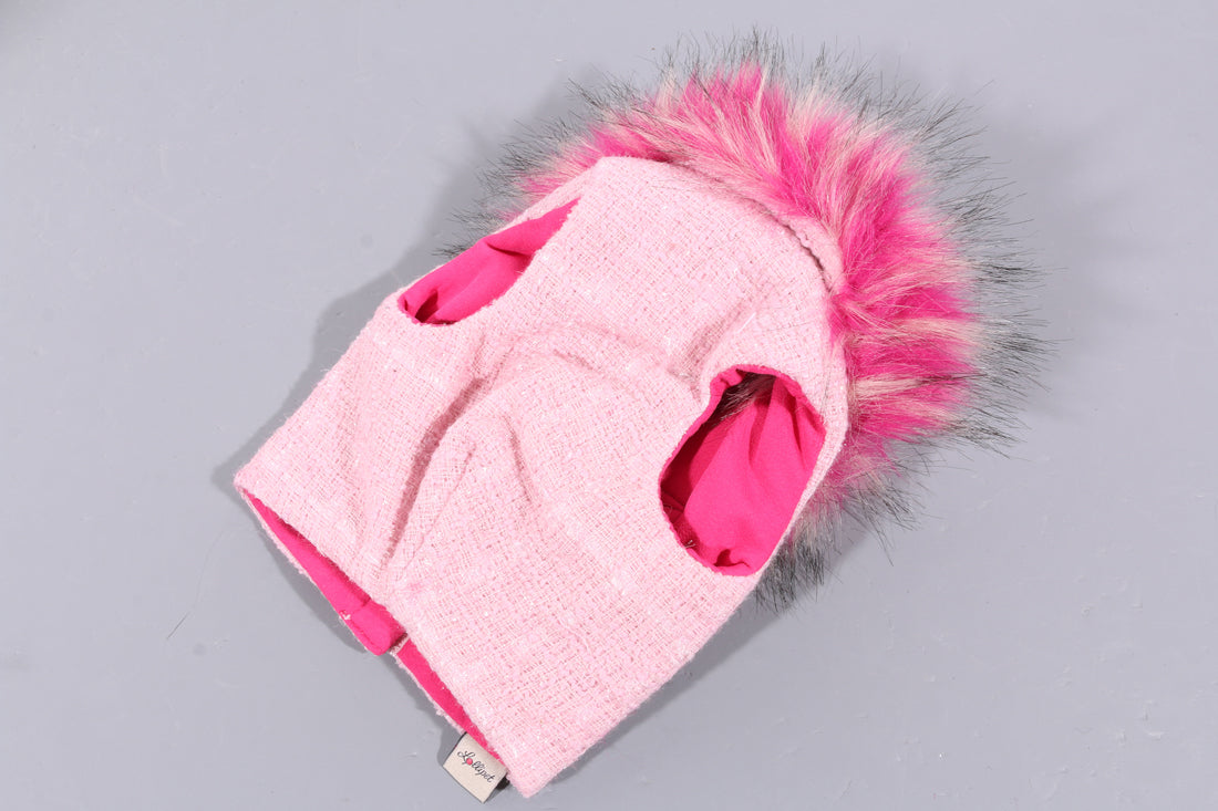 Lollipet ハーネス(lollipet) Classic chanel BERBERO fur Harness