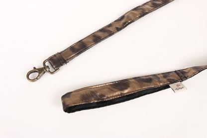 Soft fabric leopard
