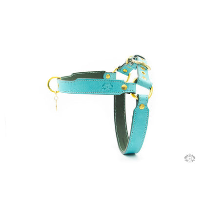 LEATHER DOG HARNESS