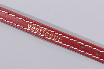 LEATHER DOG COLLAR - PETITE