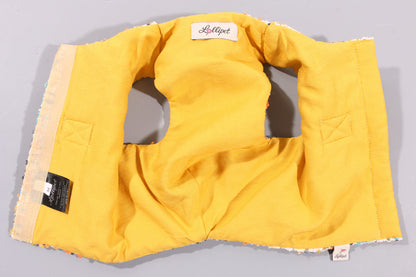 Classic yellow & multi harness