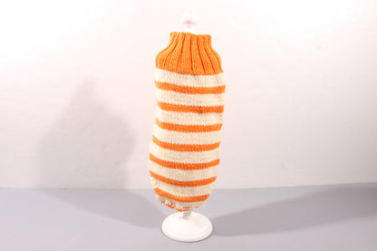 Orange Stripes Knit